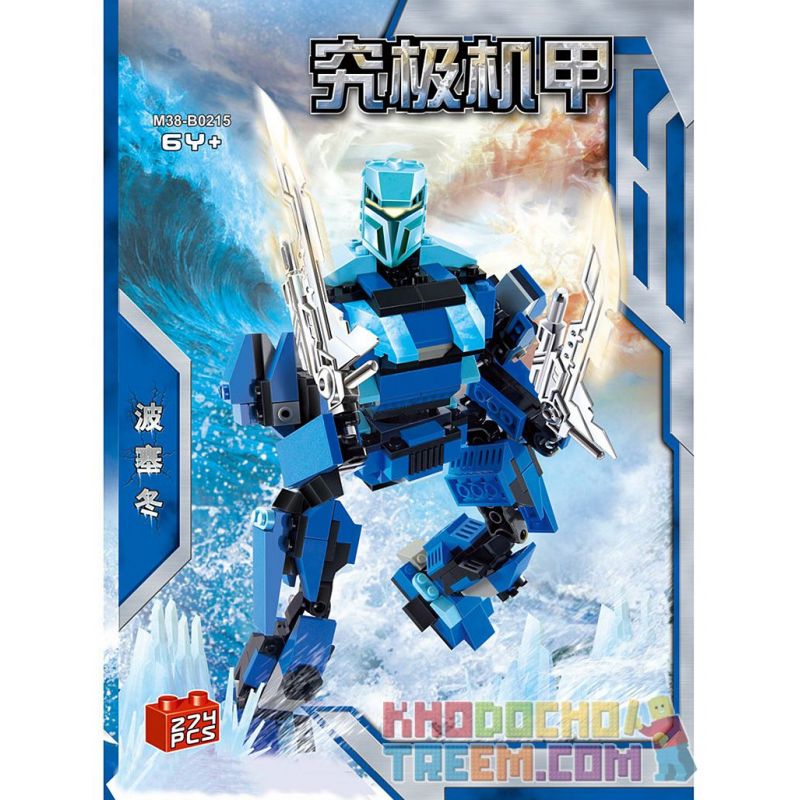 OXFORD GF0615-3 0615-3 SLUBAN M38-B0215 B0215 0215 M38B0215 38-B0215 non  POSEIDON. bộ đồ chơi xếp lắp ráp ghép mô hình Transformers 가디언 포스 GUARDIAN FORCE OCEAN STORM Robot Đại Chiến Người Máy Biến Hình 274 khối