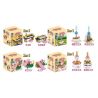 Kazi KY011 non  CÔNG CHÚA VÀNG 8 KIỂU bộ đồ chơi xếp lắp ráp ghép mô hình  GOLDEN PRINCESS Các Bạn Gái