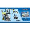 SEMBO 603015 non  GIẢI CỨU THỢ RỪNG bộ đồ chơi xếp lắp ráp ghép mô hình Rescue Team Đội Cứu Hộ 208 khối
