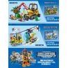 SEMBO 603016 non  GIẢI CỨU NHÀ KHOA HỌC BIỂN bộ đồ chơi xếp lắp ráp ghép mô hình Rescue Team Đội Cứu Hộ 172 khối