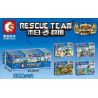 SEMBO 603016 non  GIẢI CỨU NHÀ KHOA HỌC BIỂN bộ đồ chơi xếp lắp ráp ghép mô hình Rescue Team Đội Cứu Hộ 172 khối