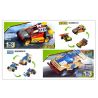 Kazi KY89016 89016 non  BOEING ĐUA 4 TỔ HỢP bộ đồ chơi xếp lắp ráp ghép mô hình Military Army ULTIMATE RACING BOEING Quân Sự Bộ Đội 152 khối