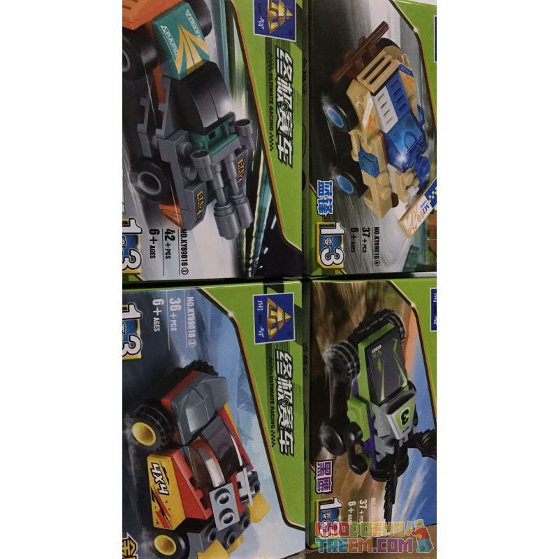 Kazi KY89016 89016 non  BOEING ĐUA 4 TỔ HỢP bộ đồ chơi xếp lắp ráp ghép mô hình Military Army ULTIMATE RACING BOEING Quân Sự Bộ Đội 152 khối