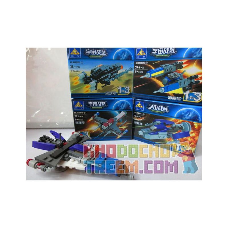 Kazi KY89015 89015 non  4 LOẠI TÀU VŨ TRỤ KẾT HỢP CUỐI CÙNG bộ đồ chơi xếp lắp ráp ghép mô hình Star Wars Chiến Tranh Giữa Các Vì Sao 154 khối