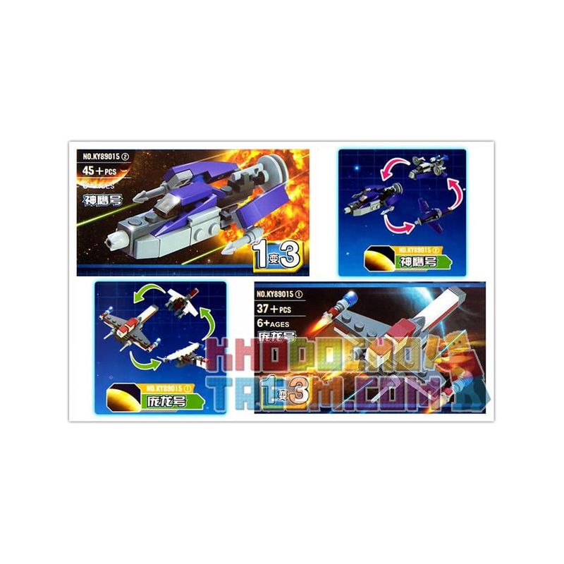 Kazi KY89015 89015 non  4 LOẠI TÀU VŨ TRỤ KẾT HỢP CUỐI CÙNG bộ đồ chơi xếp lắp ráp ghép mô hình Star Wars Chiến Tranh Giữa Các Vì Sao 154 khối