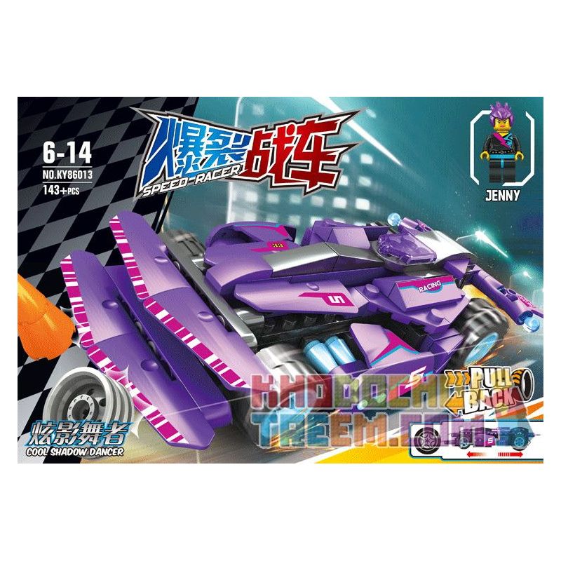 Kazi KY86013 86013 non  VŨ CÔNG BÓNG ĐÊM bộ đồ chơi xếp lắp ráp ghép mô hình Speed Racer SPEED RACER COOL SHADOW DANCER Đua Tốc Độ 143 khối Kazi KY86013 86013 non  VŨ CÔNG BÓNG ĐÊM bộ đồ chơi xếp lắp ráp ghép mô hình Speed Racer SPEED RACER COOL SHADOW DANCER Đua Tốc Độ 143 khối