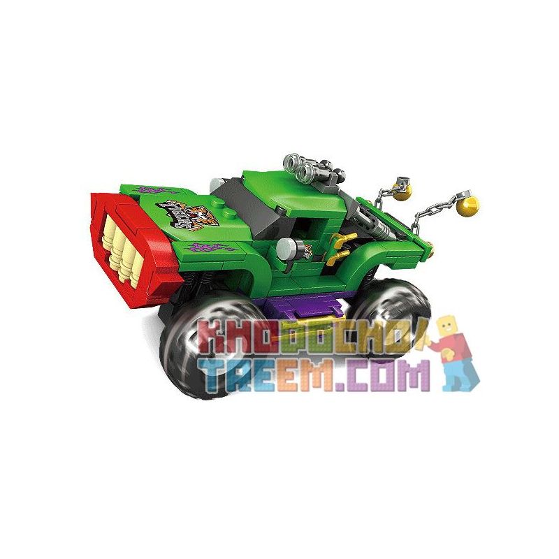 Kazi KY86014 86014 non Lego HỔ ARES bộ đồ chơi xếp lắp ráp ghép mô hình Speed Racer SPEED RACER TIGER ARES Đua Tốc Độ 173 khối