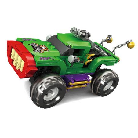 Kazi KY86014 86014 non  HỔ ARES bộ đồ chơi xếp lắp ráp ghép mô hình Speed Racer SPEED RACER TIGER ARES Đua Tốc Độ 173 khối