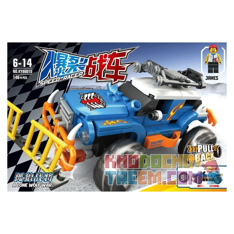 Kazi KY86015 86015 non  CHIẾN BINH SÓI CÔ ĐƠN bộ đồ chơi xếp lắp ráp ghép mô hình Speed Racer SPEED RACER ALONE WOLF WAR Đua Tốc Độ 146 khối Kazi KY86015 86015 non  CHIẾN BINH SÓI CÔ ĐƠN bộ đồ chơi xếp lắp ráp ghép mô hình Speed Racer SPEED RACER ALONE WOLF WAR Đua Tốc Độ 146 khối