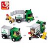 SLUBAN M38-B0368 B0368 0368 M38B0368 38-B0368 non  XE VAN NHỎ bộ đồ chơi xếp lắp ráp ghép mô hình City AVIATION Thành Phố 121 khối