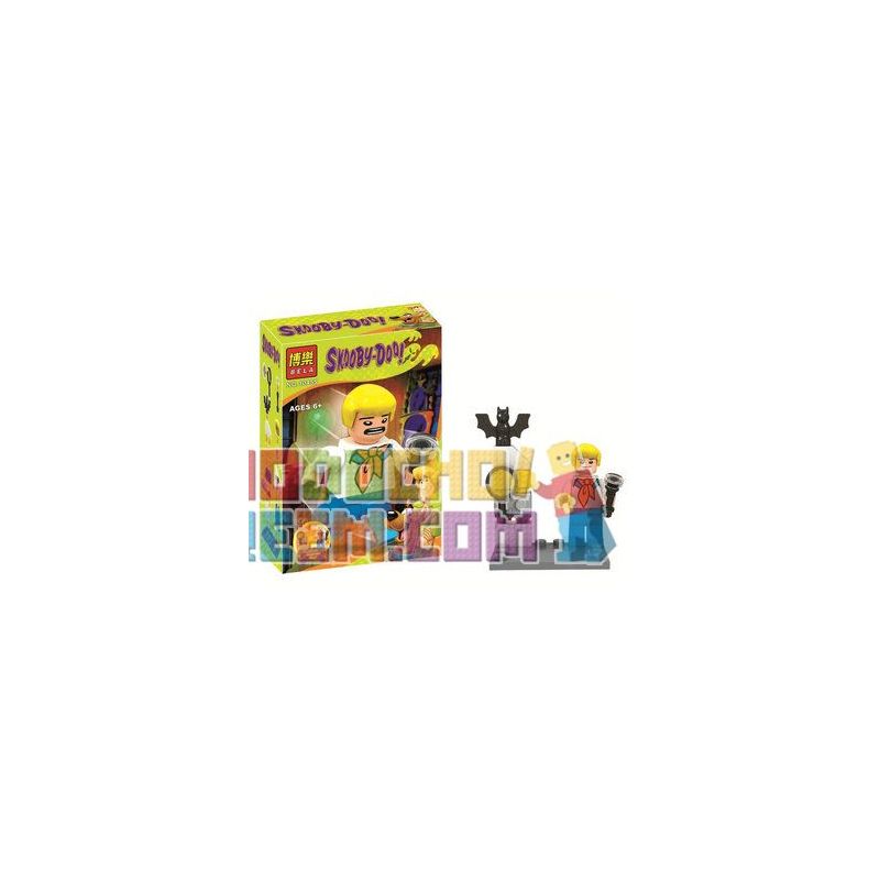 Bela 10455 Lari 10455 non Lego CẢNH THU NHỎ bộ đồ chơi xếp lắp ráp ghép mô hình Scooby-Doo Chú Chó Sợ Ma