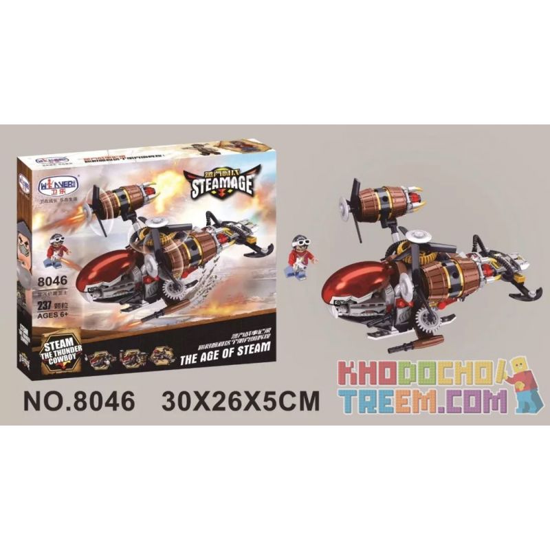 Winner 8046 non  PHI THUYỀN bộ đồ chơi xếp lắp ráp ghép mô hình The Age Of Steam STEAMAGE THE FIGHTER Thời Đại Hơi Nước 237 khối Winner 8046 non  PHI THUYỀN bộ đồ chơi xếp lắp ráp ghép mô hình The Age Of Steam STEAMAGE THE FIGHTER Thời Đại Hơi Nước 237 khối
