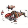 Winner 8046 non  PHI THUYỀN bộ đồ chơi xếp lắp ráp ghép mô hình The Age Of Steam STEAMAGE THE FIGHTER Thời Đại Hơi Nước 237 khối