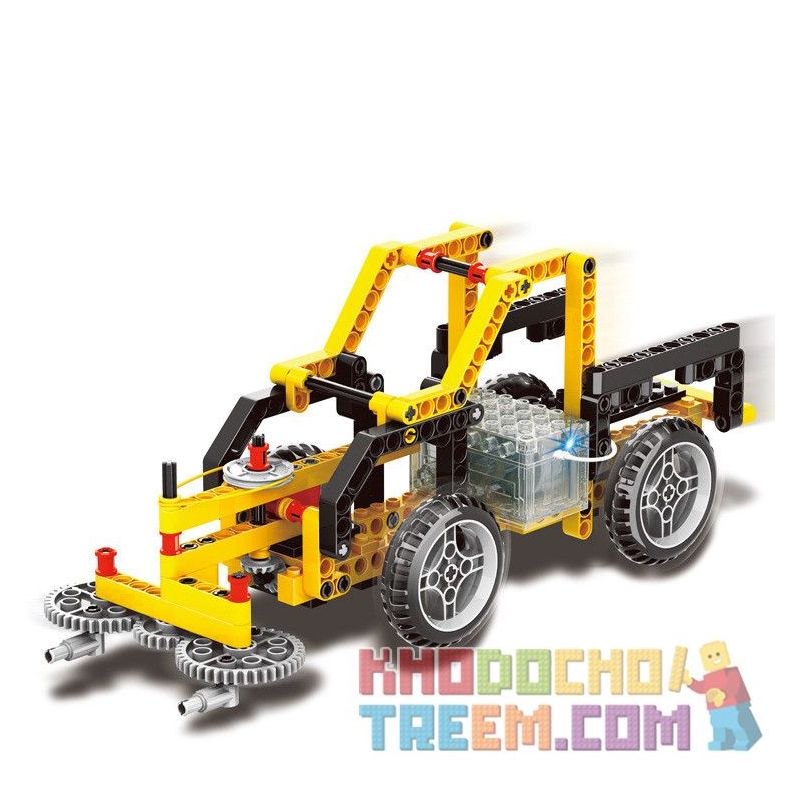 WANGE DR.LUCK 1401 non  XE BIẾN TỐC LAU NHÀ KÌM ỐNG LỒNG GIÁ ĐỠ BÓNG RỔ bộ đồ chơi xếp lắp ráp ghép mô hình Mindstorms POWER MACHINSRY SPEED CAR、STREET SWEEPER、TELESCOPIC PLIERS、BASKETBALL FRAME Lập Trình Khoa Học 216 khối