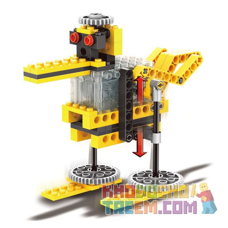 WANGE DR.LUCK 1401 non  XE BIẾN TỐC LAU NHÀ KÌM ỐNG LỒNG GIÁ ĐỠ BÓNG RỔ bộ đồ chơi xếp lắp ráp ghép mô hình Mindstorms POWER MACHINSRY SPEED CAR、STREET SWEEPER、TELESCOPIC PLIERS、BASKETBALL FRAME Lập Trình Khoa Học 216 khối