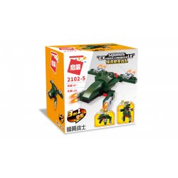 Enlighten 2102 Qman 2102 non  TỐC ĐỘ PHÍA TRƯỚC CỰC KỲ THAY ĐỔI ĐỘI 10 PHONG CÁCH bộ đồ chơi xếp lắp ráp ghép mô hình Creator SQUADS EXTREME CHANGERBLE Sáng Tạo 278 khối