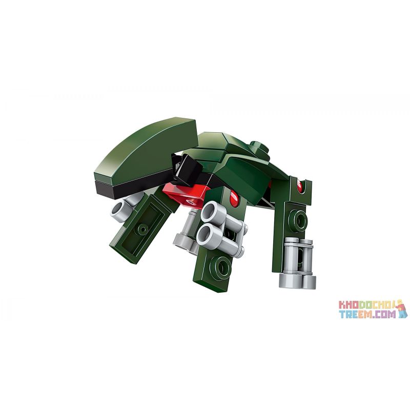 Enlighten 2102 Qman 2102 non  TỐC ĐỘ PHÍA TRƯỚC CỰC KỲ THAY ĐỔI ĐỘI 10 PHONG CÁCH bộ đồ chơi xếp lắp ráp ghép mô hình Creator SQUADS EXTREME CHANGERBLE Sáng Tạo 278 khối