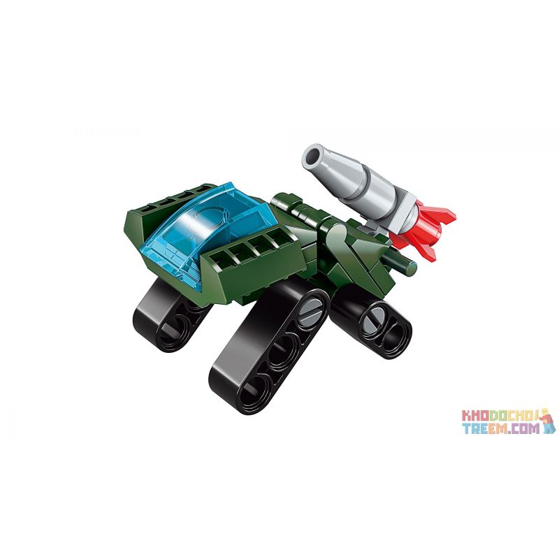 Enlighten 2102 Qman 2102 non  TỐC ĐỘ PHÍA TRƯỚC CỰC KỲ THAY ĐỔI ĐỘI 10 PHONG CÁCH bộ đồ chơi xếp lắp ráp ghép mô hình Creator SQUADS EXTREME CHANGERBLE Sáng Tạo 278 khối