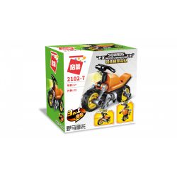 Enlighten 2102 Qman 2102 non  TỐC ĐỘ PHÍA TRƯỚC CỰC KỲ THAY ĐỔI ĐỘI 10 PHONG CÁCH bộ đồ chơi xếp lắp ráp ghép mô hình Creator SQUADS EXTREME CHANGERBLE Sáng Tạo 278 khối