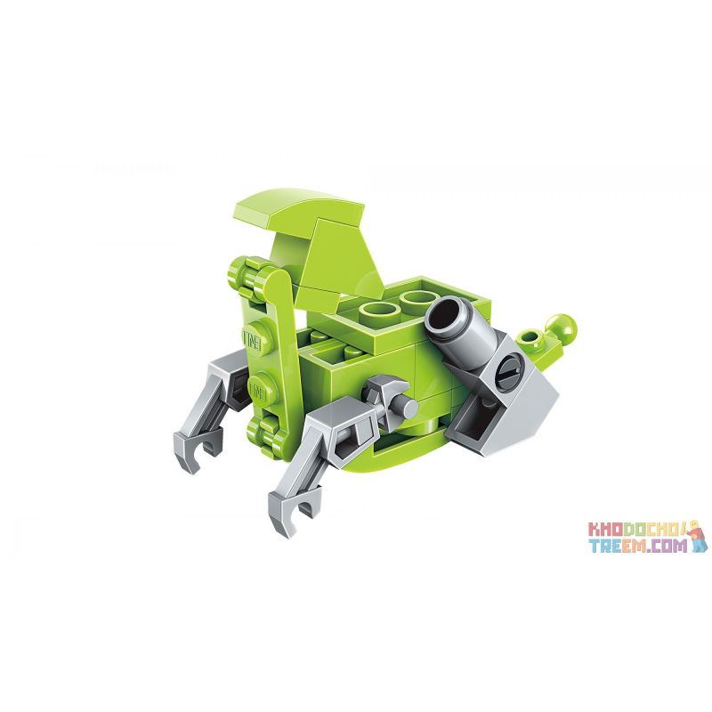 Enlighten 2102 Qman 2102 non  TỐC ĐỘ PHÍA TRƯỚC CỰC KỲ THAY ĐỔI ĐỘI 10 PHONG CÁCH bộ đồ chơi xếp lắp ráp ghép mô hình Creator SQUADS EXTREME CHANGERBLE Sáng Tạo 278 khối