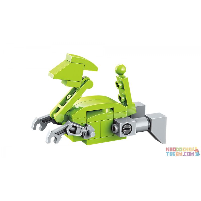 Enlighten 2102 Qman 2102 non  TỐC ĐỘ PHÍA TRƯỚC CỰC KỲ THAY ĐỔI ĐỘI 10 PHONG CÁCH bộ đồ chơi xếp lắp ráp ghép mô hình Creator SQUADS EXTREME CHANGERBLE Sáng Tạo 278 khối