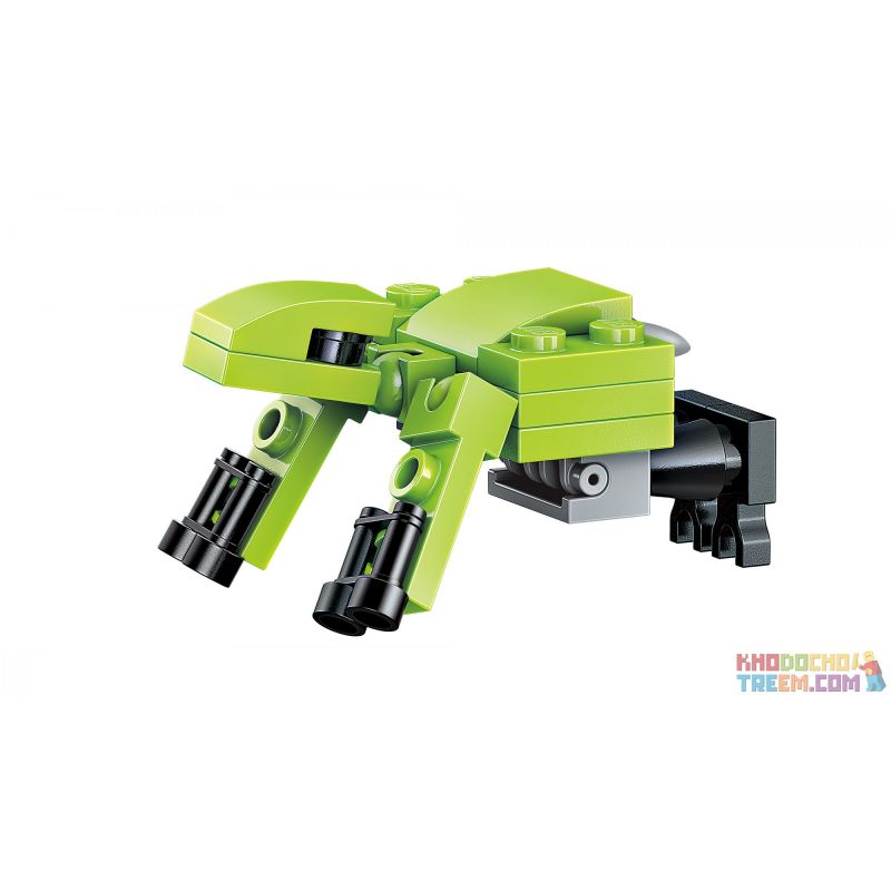 Enlighten 2102 Qman 2102 non  TỐC ĐỘ PHÍA TRƯỚC CỰC KỲ THAY ĐỔI ĐỘI 10 PHONG CÁCH bộ đồ chơi xếp lắp ráp ghép mô hình Creator SQUADS EXTREME CHANGERBLE Sáng Tạo 278 khối