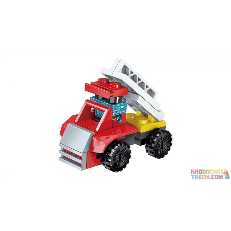 Enlighten 2102 Qman 2102 non  TỐC ĐỘ PHÍA TRƯỚC CỰC KỲ THAY ĐỔI ĐỘI 10 PHONG CÁCH bộ đồ chơi xếp lắp ráp ghép mô hình Creator SQUADS EXTREME CHANGERBLE Sáng Tạo 278 khối