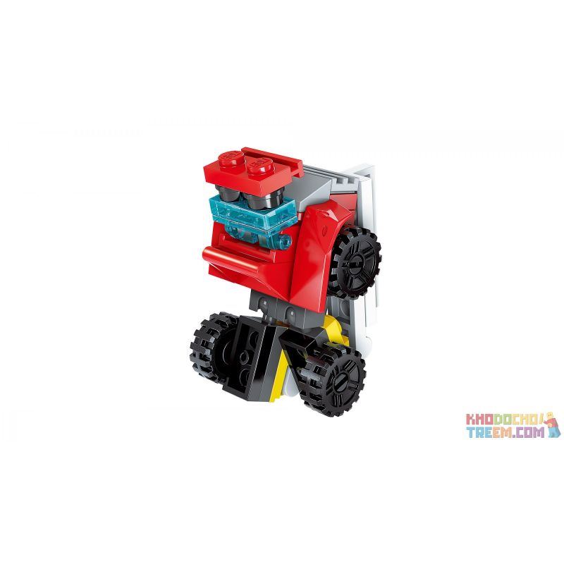 Enlighten 2102 Qman 2102 non  TỐC ĐỘ PHÍA TRƯỚC CỰC KỲ THAY ĐỔI ĐỘI 10 PHONG CÁCH bộ đồ chơi xếp lắp ráp ghép mô hình Creator SQUADS EXTREME CHANGERBLE Sáng Tạo 278 khối