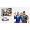 SEMBO 11599 non  CĂN CỨ CỦA TIGER MOUNTAIN bộ đồ chơi xếp lắp ráp ghép mô hình Black Gold Cuộc Chiến Vàng Đen 54 khối