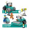 Kazi KY90455 90455 non  MÁY KÉO HẠNG NHẸ LU ĐƯỜNG LỚN bộ đồ chơi xếp lắp ráp ghép mô hình City CONSTRUCTION Thành Phố 231 khối