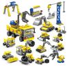 Kazi KY80451 80451 non  16 LOẠI ĐỘI XÂY DỰNG ĐÔ THỊ bộ đồ chơi xếp lắp ráp ghép mô hình City CONSTRUCTION Thành Phố