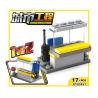 Kazi KY80451 80451 non  16 LOẠI ĐỘI XÂY DỰNG ĐÔ THỊ bộ đồ chơi xếp lắp ráp ghép mô hình City CONSTRUCTION Thành Phố