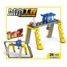 Kazi KY80451 80451 non  16 LOẠI ĐỘI XÂY DỰNG ĐÔ THỊ bộ đồ chơi xếp lắp ráp ghép mô hình City CONSTRUCTION Thành Phố