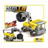 Kazi KY80451 80451 non  16 LOẠI ĐỘI XÂY DỰNG ĐÔ THỊ bộ đồ chơi xếp lắp ráp ghép mô hình City CONSTRUCTION Thành Phố