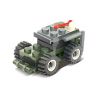 Kazi KY84015 84015 non  XE HƯỚNG ĐẠO bộ đồ chơi xếp lắp ráp ghép mô hình Field Army FIELD ARMY RECONNOITRE Chiến Trường 25 khối