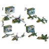 Kazi KY84053 84053 non  16 XE TĂNG bộ đồ chơi xếp lắp ráp ghép mô hình Field Army Chiến Trường
