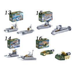 Kazi KY84053 84053 non  16 XE TĂNG bộ đồ chơi xếp lắp ráp ghép mô hình Field Army Chiến Trường