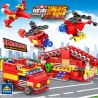 Kazi KY80511 80511 non  LỆNH CHỮA CHÁY 16 KẾT HỢP bộ đồ chơi xếp lắp ráp ghép mô hình Fire Rescure CITY FIRE SERIES Cứu Hỏa