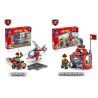 Kazi KY80515 80515 non  FIRE OPERATIONS COMMAND 4IN1 BIẾN THỂ THẲNG bộ đồ chơi xếp lắp ráp ghép mô hình Fire Rescure FIRE FIGHT Cứu Hỏa 299 khối