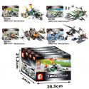 SEMBO 102315 non Lego XUNG ĐỘT BIÊN GIỚI bộ đồ chơi xếp lắp ráp ghép mô hình Swat Special Force Đặc Nhiệm 260 khối