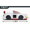 SLUBAN M38-B0633C B0633C 0633C M38B0633C 38-B0633C non  HIỆP SĨ ĐEN TRẮNG bộ đồ chơi xếp lắp ráp ghép mô hình Speed Champions Racing Cars RACING CLUB Đua Xe Công Thức 152 khối