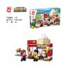 Enlighten 1132 Qman 1132 non  CỬA HÀNG YUE ZAO BAOZI bộ đồ chơi xếp lắp ráp ghép mô hình Colorful City COLORFULCITY Thành Phố Sắc Màu 122 khối