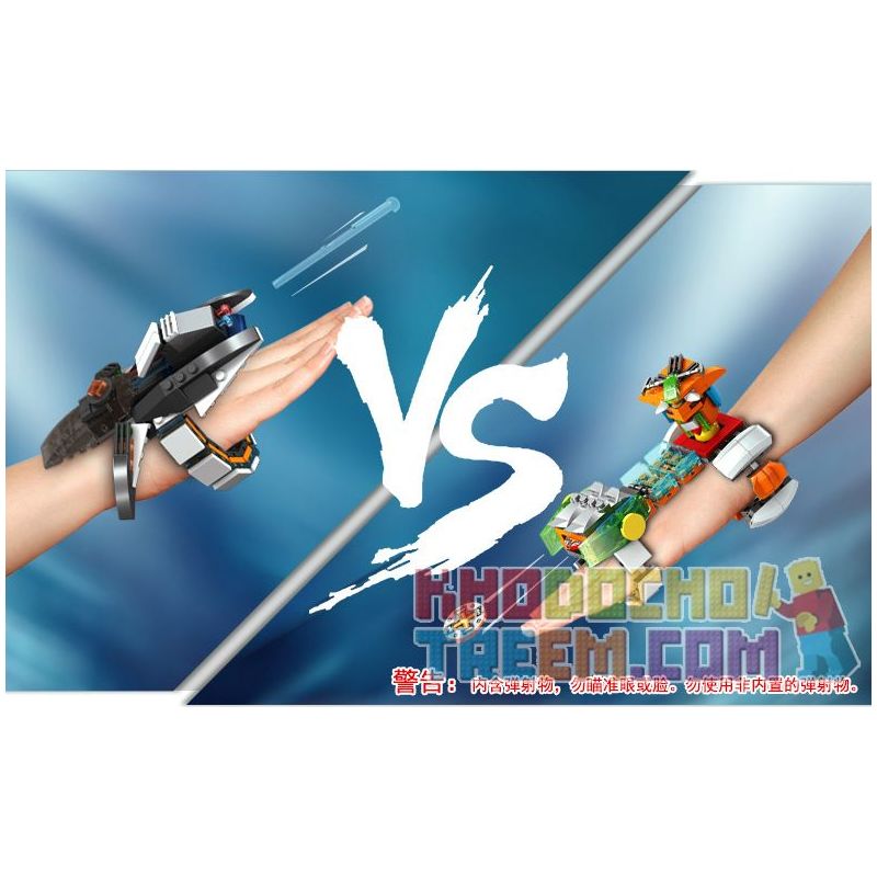 PanlosBrick 662001 Panlos Brick 662001 non  KHÓA ĐÁ ĐEN bộ đồ chơi xếp lắp ráp ghép mô hình Wars Ring MOBIS WARSRING Nhẫn Chiến Đấu 140 khối