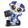 DOUBLEE CADA C52018 52018 non  ROBOT BOBBY KÉO XE LẠI bộ đồ chơi xếp lắp ráp ghép mô hình Mini Racing Pacemaker BOBBY ROBOT Đua Xe Mini 195 khối