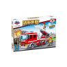 Kazi KY98205 98205 non  XE THANG CHỮA CHÁY bộ đồ chơi xếp lắp ráp ghép mô hình Fire Rescure FIRE ENGINE Cứu Hỏa 287 khối
