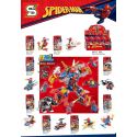 SHENG YUAN SY 1183 non Lego SPIDERMAN MINIFIGURE 8 SỰ KẾT HỢP MECH bộ đồ chơi xếp lắp ráp ghép mô hình Super Heroes Siêu Nhân Anh Hùng 274 khối