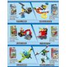 SEMBO 603028 603021 603022 603023 603024 603025 603026 603027 non  CỨU HỘ KẾT HỢP MECH 8 LOẠI XE THANG TIỆN DỤNG TÀU CAO TỐC TUẦN TRA HÀNG HẢI ĐƯỜNG RỪNG HỎA HẠNG NHẸ MÁY BAY NÚI LỬA KHÔNG NGƯỜI LÁI CUNG CẤP VẬT LIỆU XUYÊN TƯỜNG VÙNG ĐỘNG ĐẤT PHÁ BĂNG TUYẾT bộ đồ chơi xếp lắp ráp ghép mô hình Rescue Team Đội Cứu Hộ 309 khối