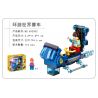 PanlosBrick 692002 Panlos Brick 692002 non  ĐUA VÒNG QUANH THẾ GIỚI bộ đồ chơi xếp lắp ráp ghép mô hình Paradise Thiên Đường 110 khối