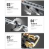 PanlosBrick 635007 Panlos Brick 635007 non  MÁY BAY CHIẾN ĐẤU TRÊN BIỂN bộ đồ chơi xếp lắp ráp ghép mô hình Gun Strike GUNSTRIKE Đấu Súng 235 khối