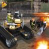 PanlosBrick 635009 Panlos Brick 635009 non  PHÁO TỰ HÀNH THEO DÕI bộ đồ chơi xếp lắp ráp ghép mô hình Gun Strike GUNSTRIKE Đấu Súng 263 khối